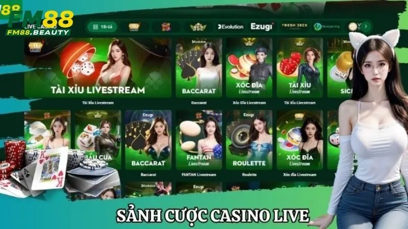 FM88 - Link vào nhà cái FM 88 chuẩn đét - Nhà cái uy tín 2025 22 Sảnh cược casino live