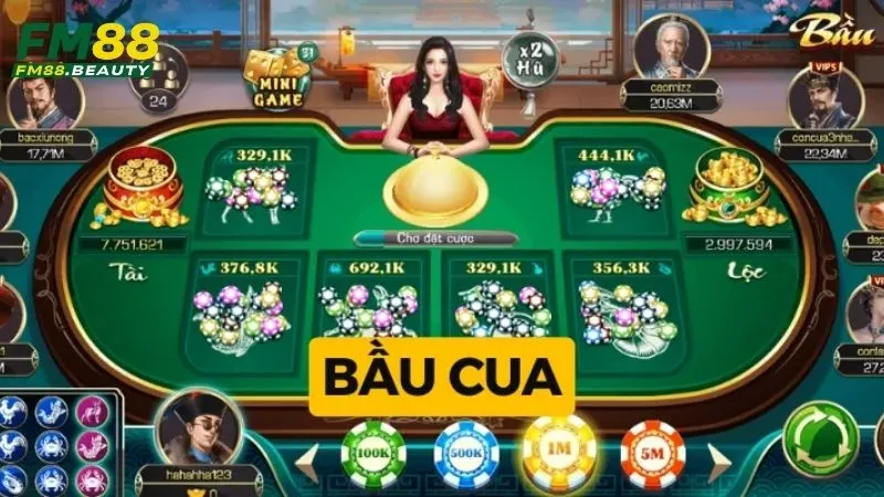 Bầu cua tại game FM88