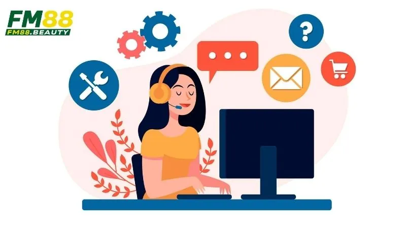 Liên Hệ FM88 - Giải Đáp Mọi Thắc Mắc Của Người Chơi 2 Khách hàng dễ dàng liên hệ FM88 nhanh qua hotline, email